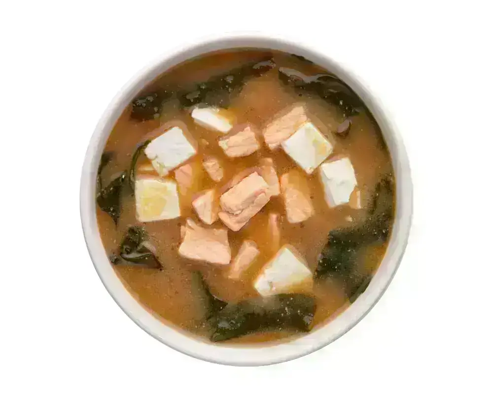 Мисо суп с лососем и Тофу